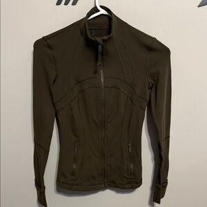 Lululemon Dark Olive define Jacket
